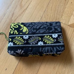 Vera Bradley Wallet in Baroque Lime and Black